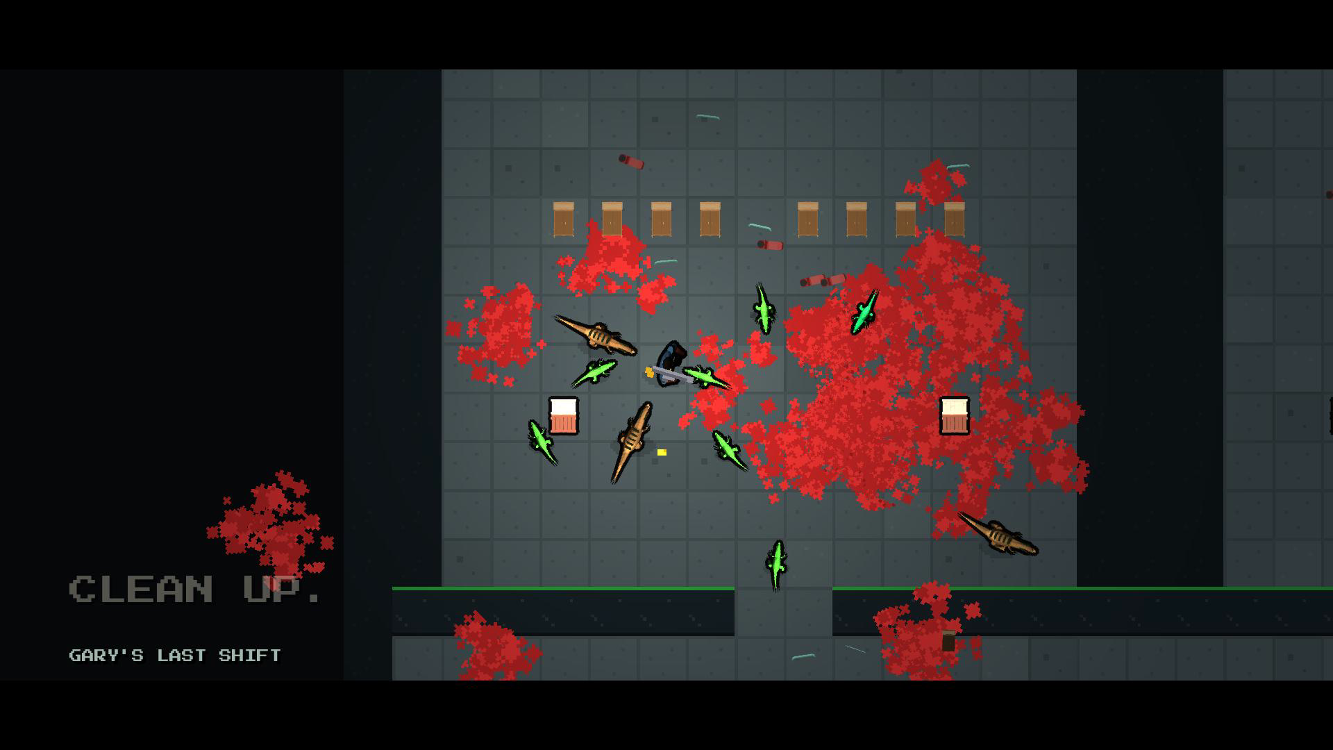 A shotgun cleanup